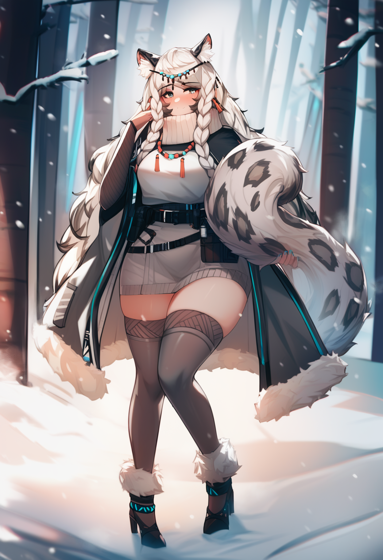 229371-3654493903-(by ehrrr, by 92m_0.7), best quality, masterpiece, score_9, score_8_up,_1girl, pramanix _(arknights_), twin braid, belt pouch, s.png